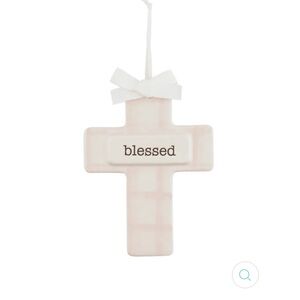 Mudpie Ceramic Keepsake Cross